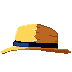 The guy in a hat logo